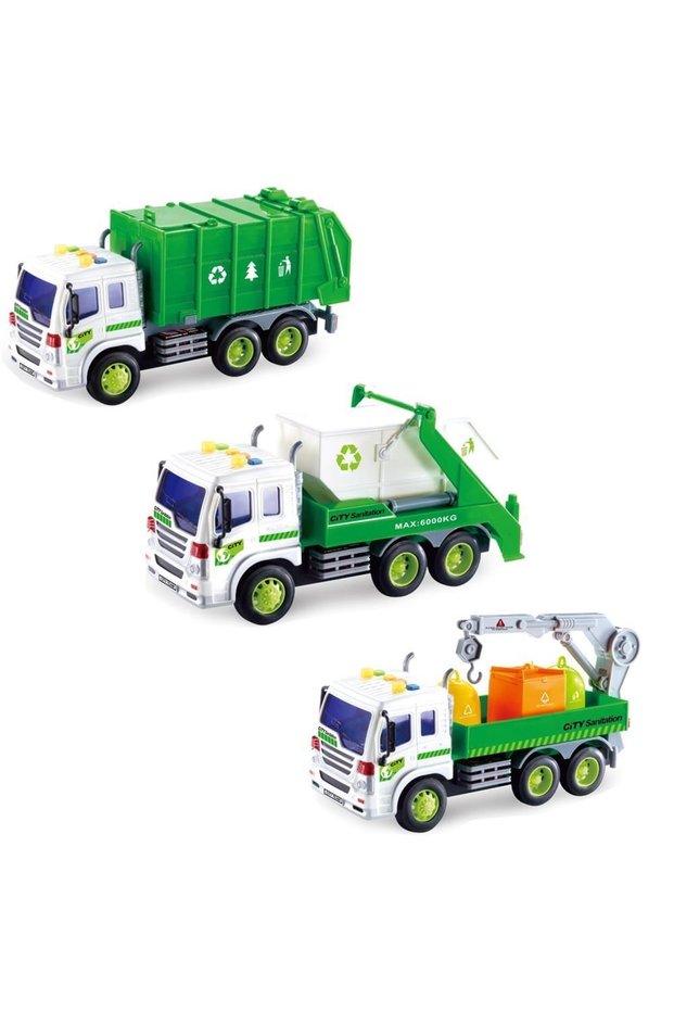 Recycling Vehicle with Frictional Sound and Light Price Is for 1 Piece