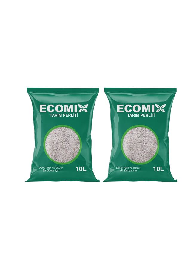Sulamada Tasarruf Sağlayan Tarım Perliti 10 Lt X 2 - 1
