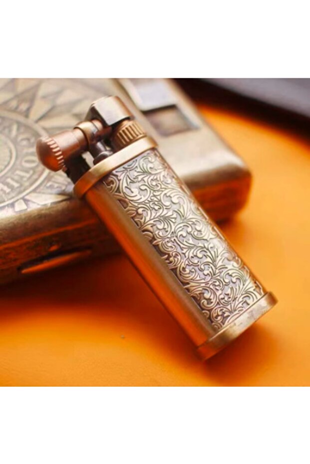 Kdr Elektronik Yeni Tasarım Şık Görünümlü Benzinli Çakmak Zippo Çakmak Işlemeli - 2