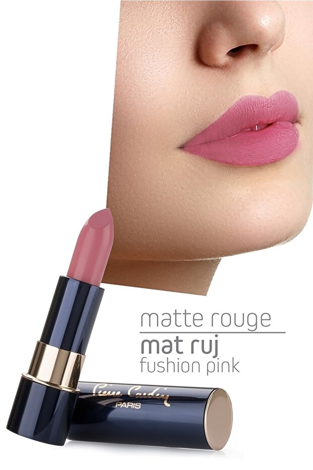 Matte Rouge Matte Lipstick - Fushion Pink