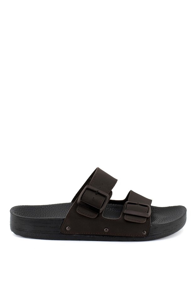 PC-3244c Men's Slippers Brown