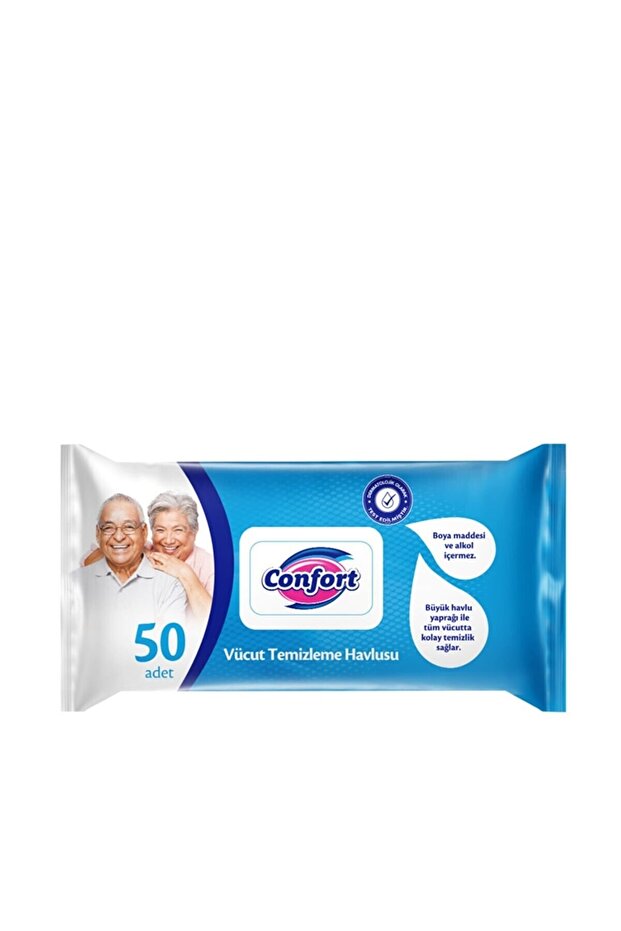 Comfort Body Cleansing Towels 50 X 3 Pieces