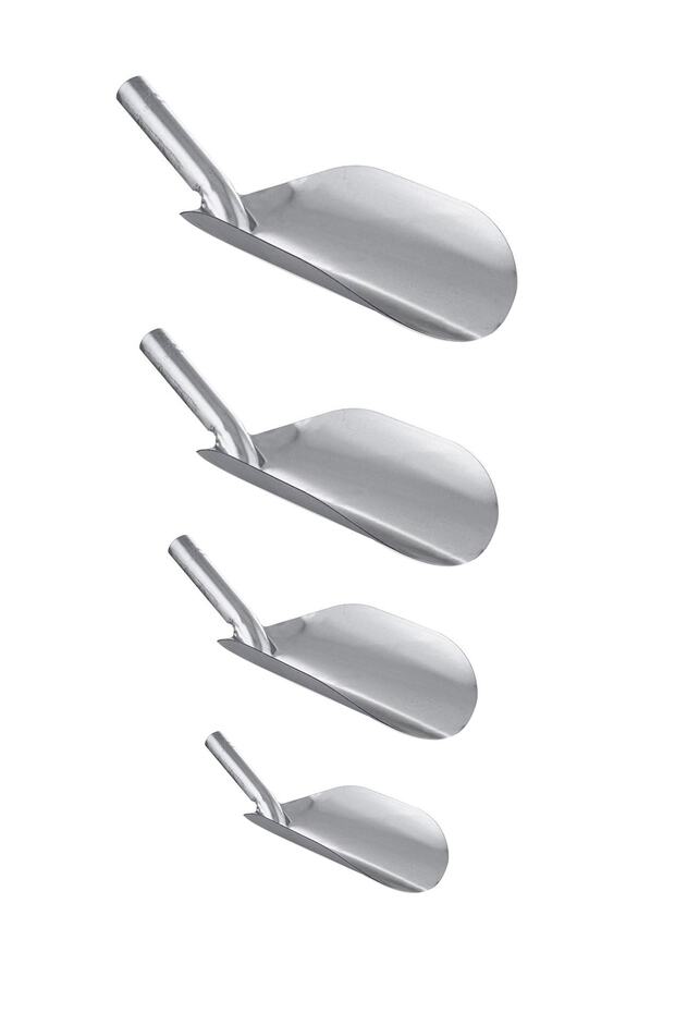 Paslanmaz Çelik Gıda Küreği Açık Şaşula No:1 - 1