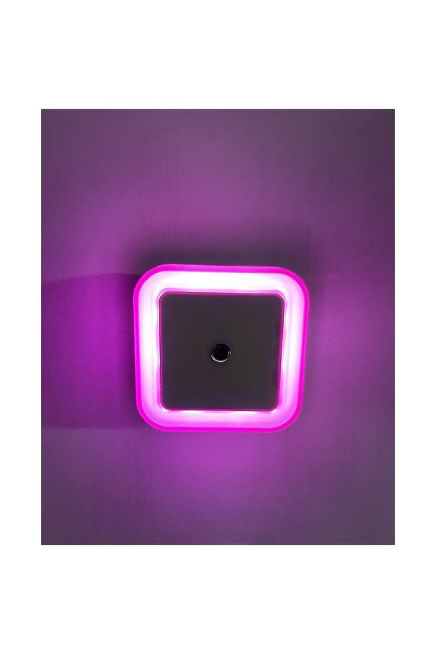 Sensörlü Gece Lambası Priz Sistemli Ct9500 Pembe Renk - 3