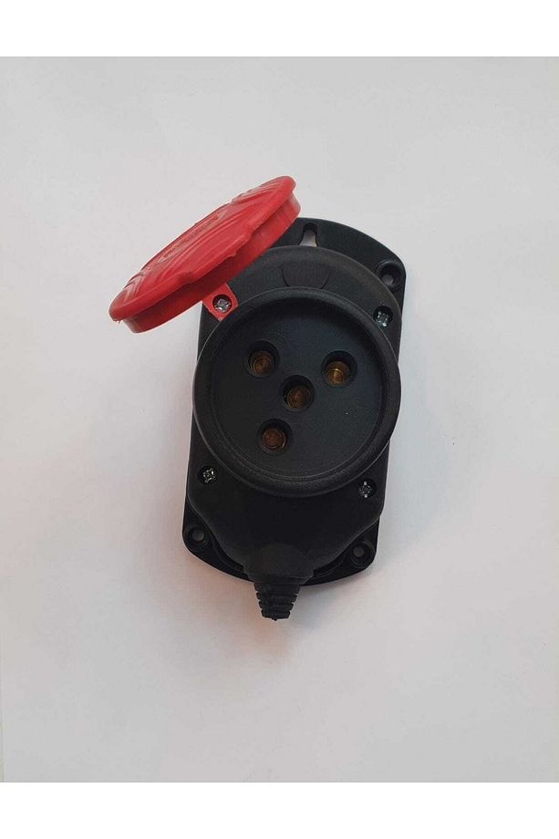 De-pa 338015 Kauçuk Trifaze Duvar Tipi Fiş - 2