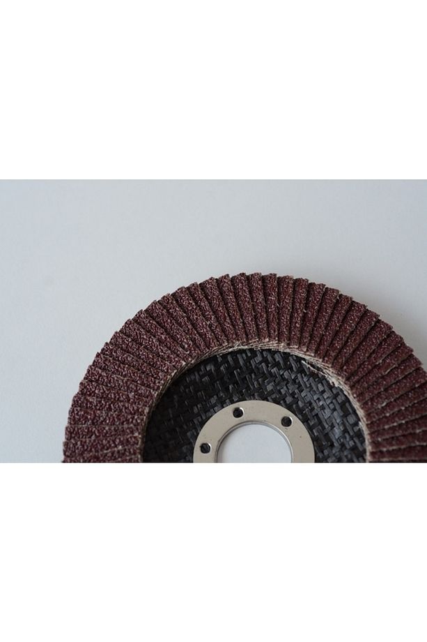 Bay-tec Flap Disk Kum Metal Ve Ahşap Zımpara 115*22-23*80 (1 Adet) - 4