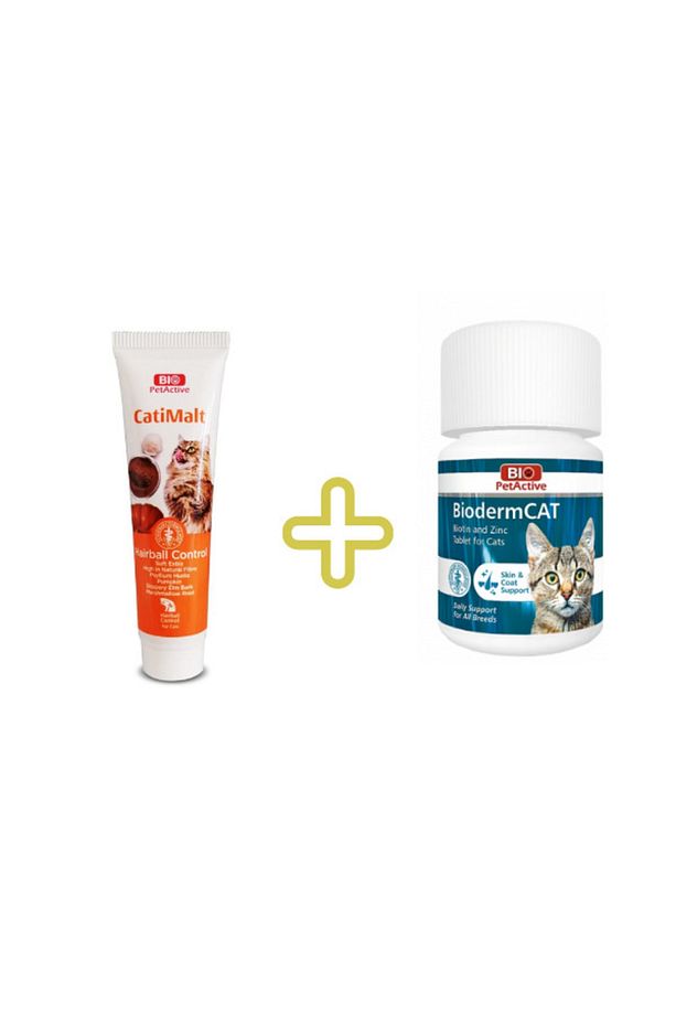Biopetactive Set(bioderm Cat+cati Malt Paste) - 1