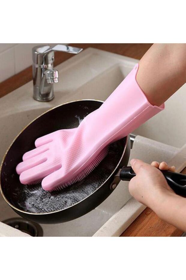 Magic Silicone Dish Gloves - 3