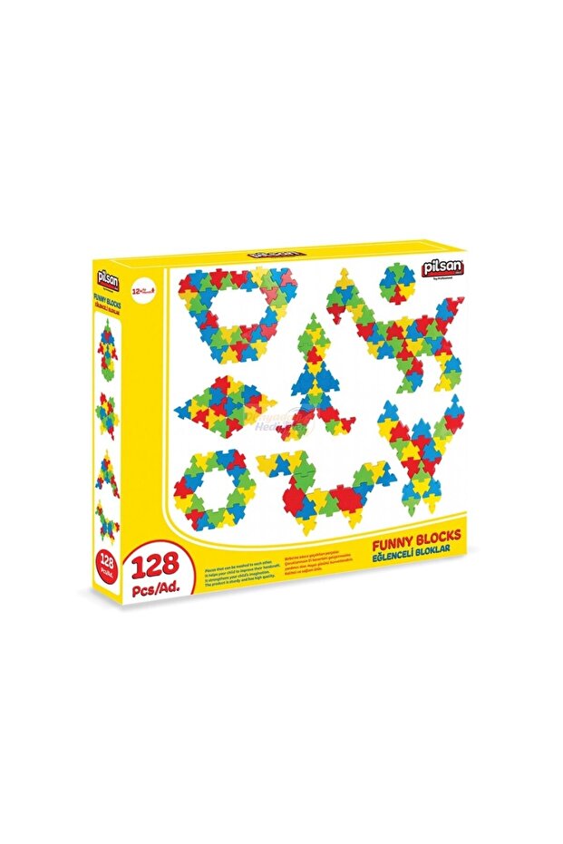 Eğlenceli Bloklar 128 Parça - 1