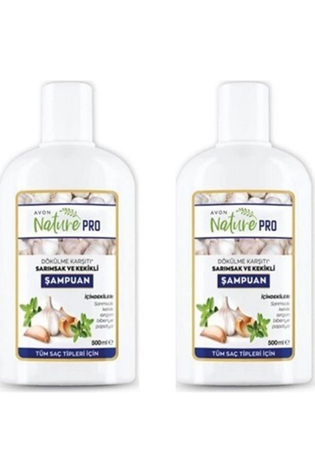 Nature Sarımsaklı Kekikli Şampuan 2'li Set - 1