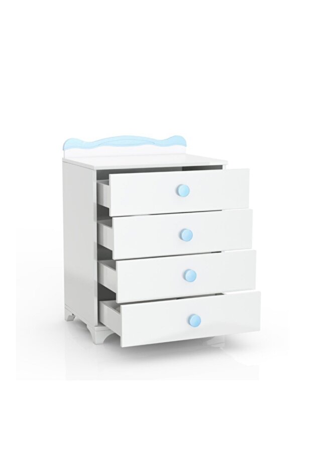 4 Çekmeceli Sifonyer Mavi - 3