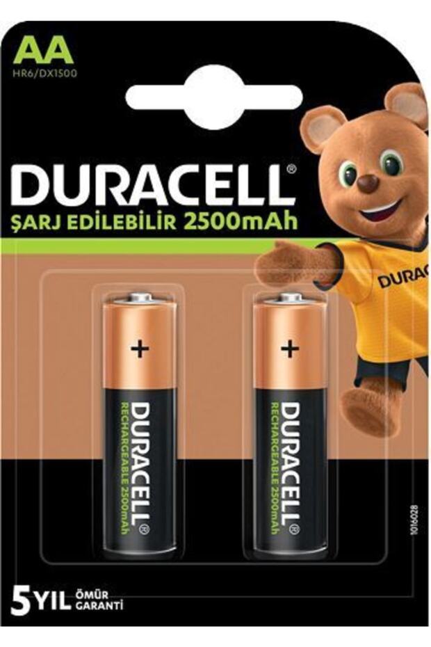Şarj Edilebilir Aa Kalem Pil 4 Adet 2500mah(2paket) - 3