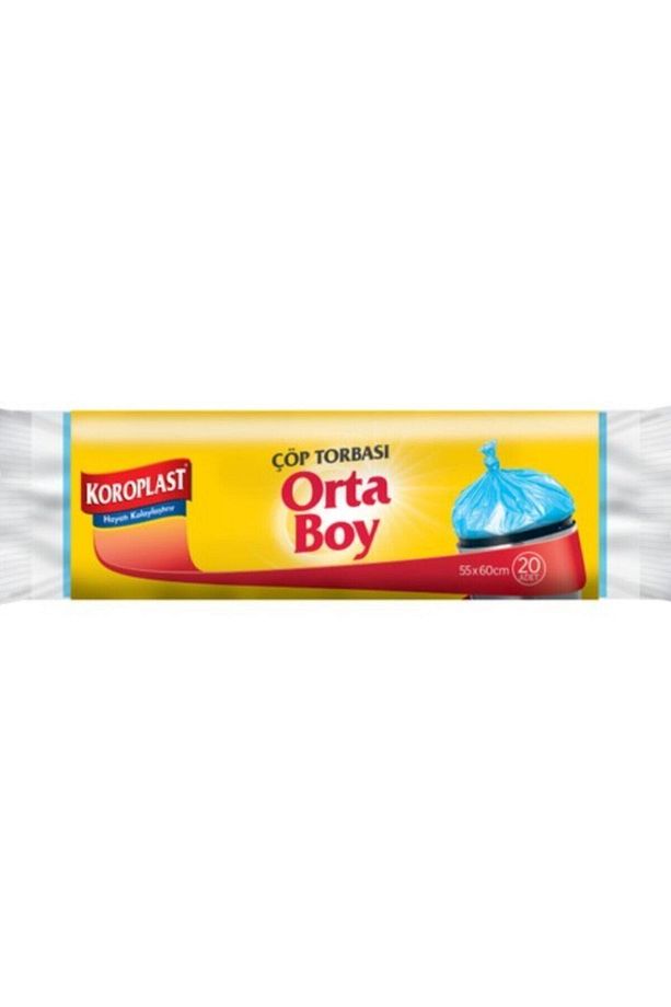 Güçlü Çöp Torbası Orta Boy 15 Adet 4lü - 2