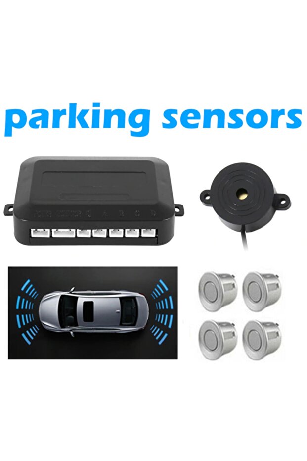 Park Sensörü Ses Ikazlı 22mm Gri Sensör Pmx - 1