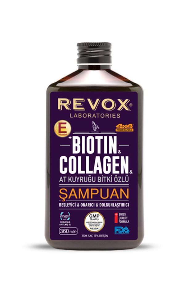Biotin Collagen At Kuyruğu Bitki Özlü Şampuan 360ml - 1