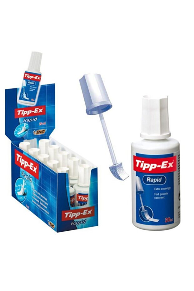 مصحح شريط الممحاة السائل السريع Tipp-ex - ديكسل (10 صندوق)8859944