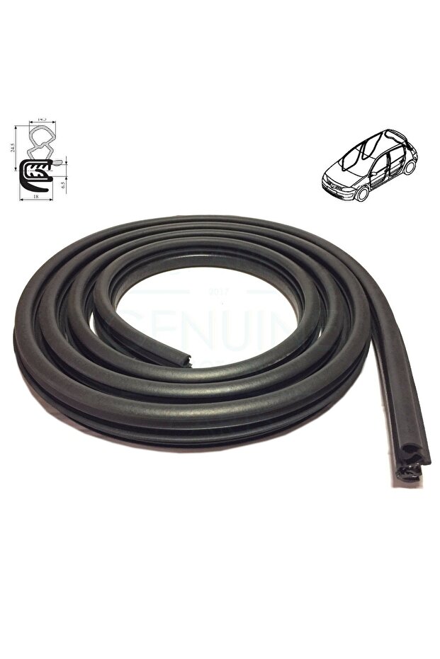 Renault Megane 2002-2009 Kapı Fitili- Megane Kapı Lastiği - 2