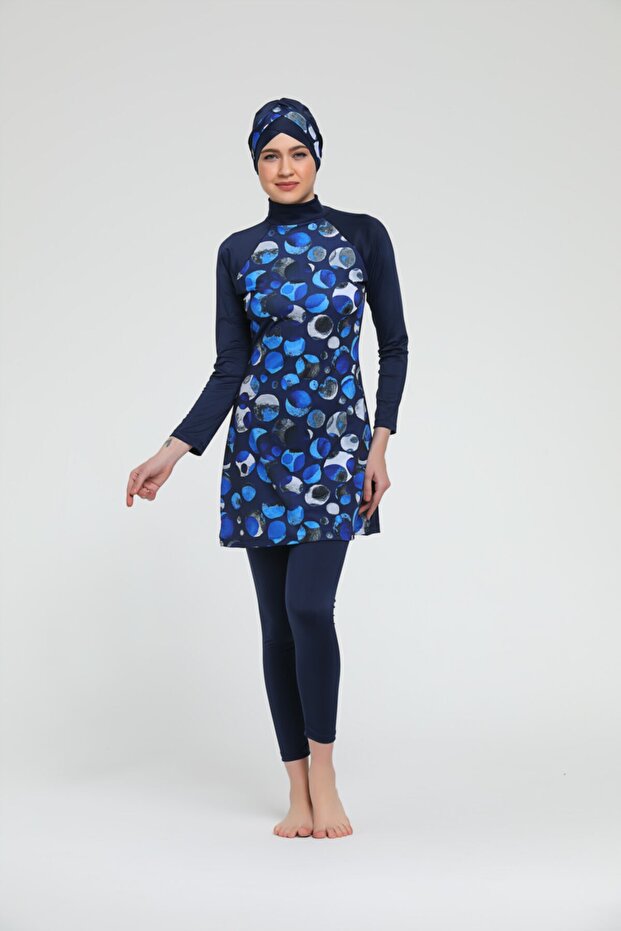 Women's Long Sleeve Hijab Swimsuit