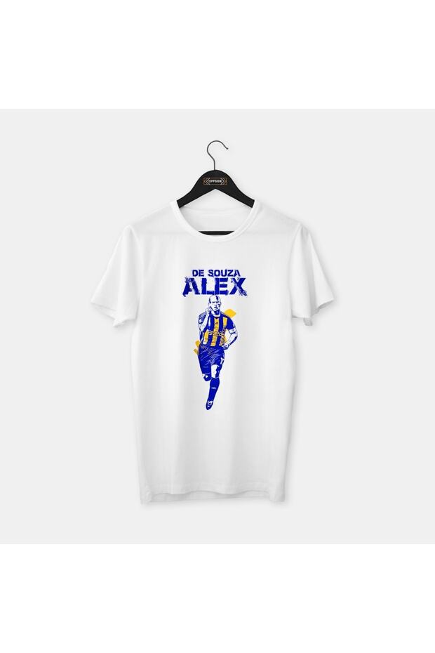 Alex De Souza - Özel Çizim Tasarım Legends Serisi, Penye Tişört - 1