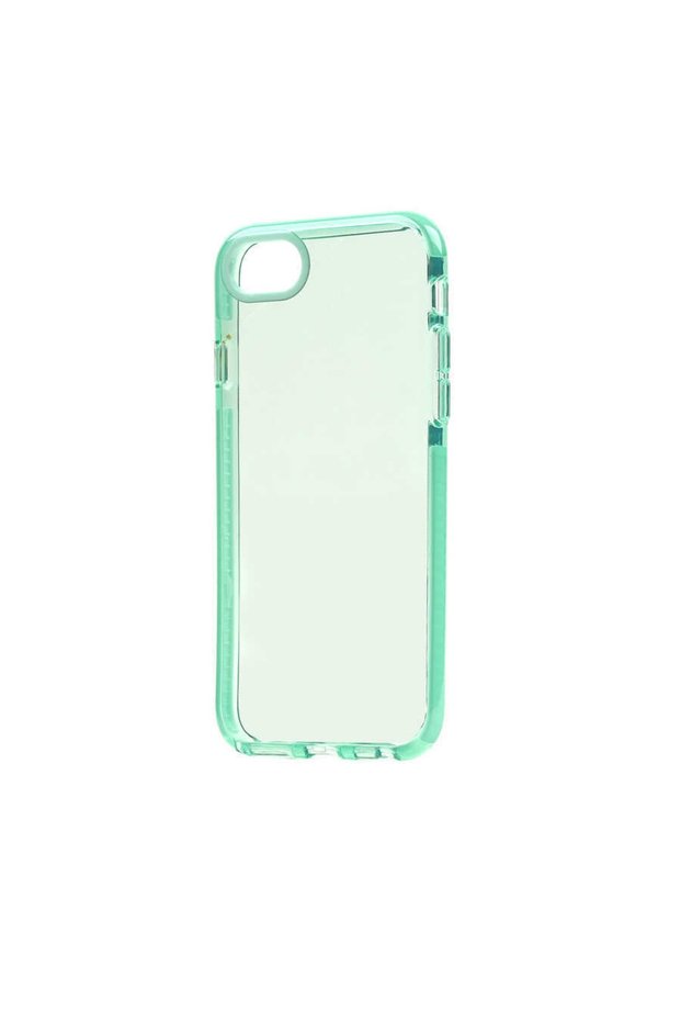 iPhone Se 2020 Case Transparent Soft Edge Serrated Design Silicone