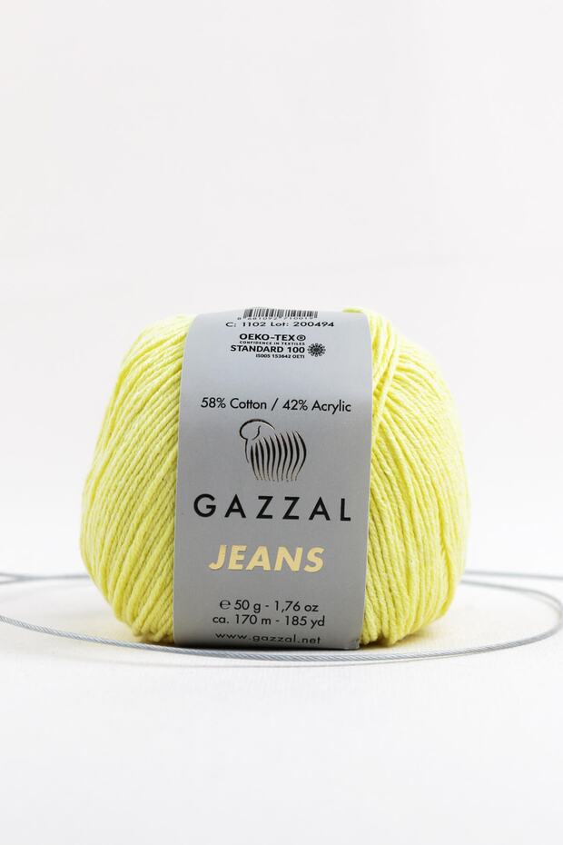 Jeans 50 Gr Amigurumi Punch Hand Knitting Yarn Taka Yarn (1102 Jns)