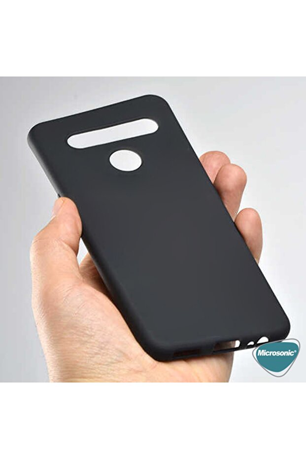 Matte Silicone Lg K61 Kılıf Mor - 4