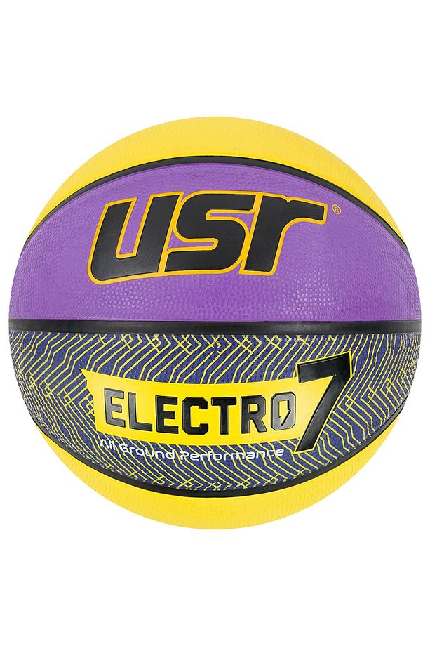 7 Numara Electro7.2 Kauçuk 7 No Basketbol Topu Pompa dahil değildir Mor - 1