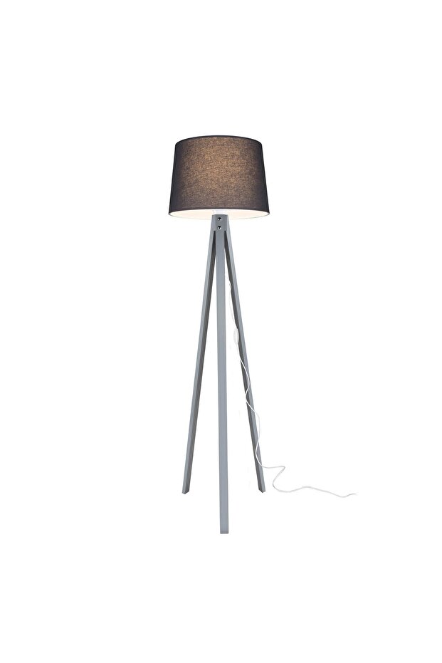 Modelight Deko Lambader Gri Ayak / Füme Şapka - 4