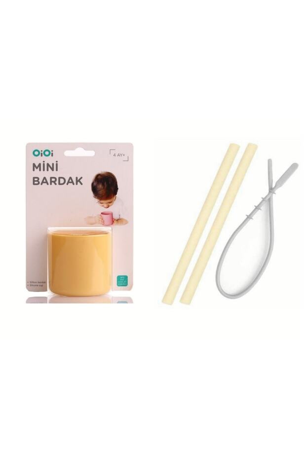 Mini Glass & Straw
