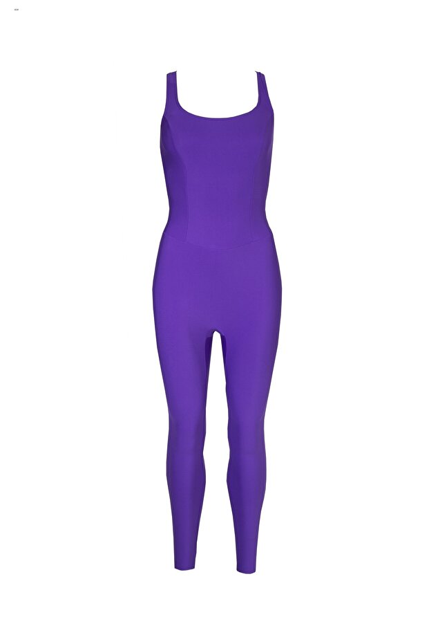 Mor Emma Yoga Tulumu - 5