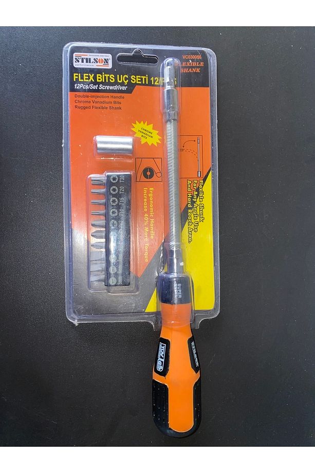 Flex Bits Uç Tornavida Seti 12 Parçalı - 2