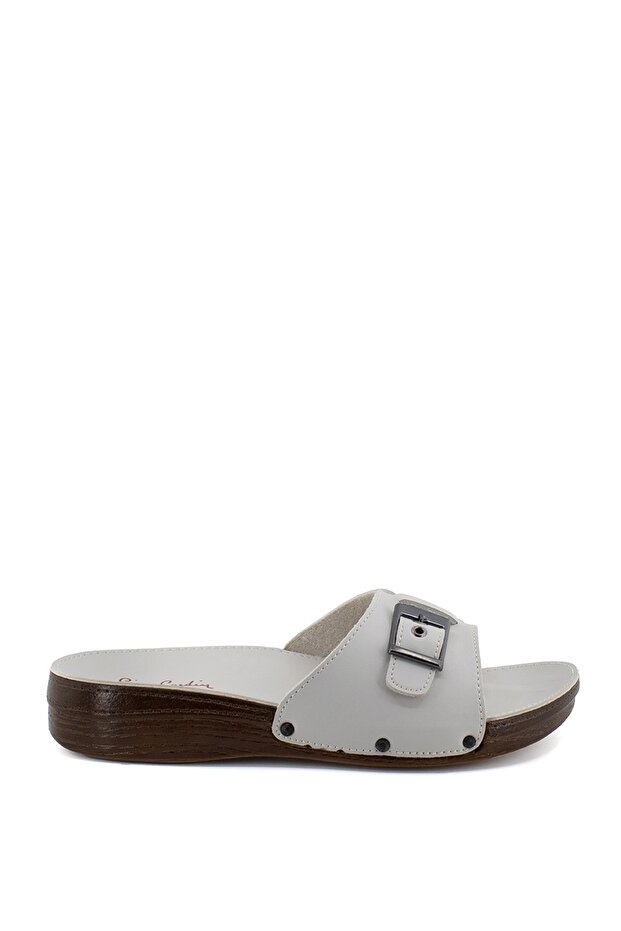 Pc-6784c Women's Slippers Cream