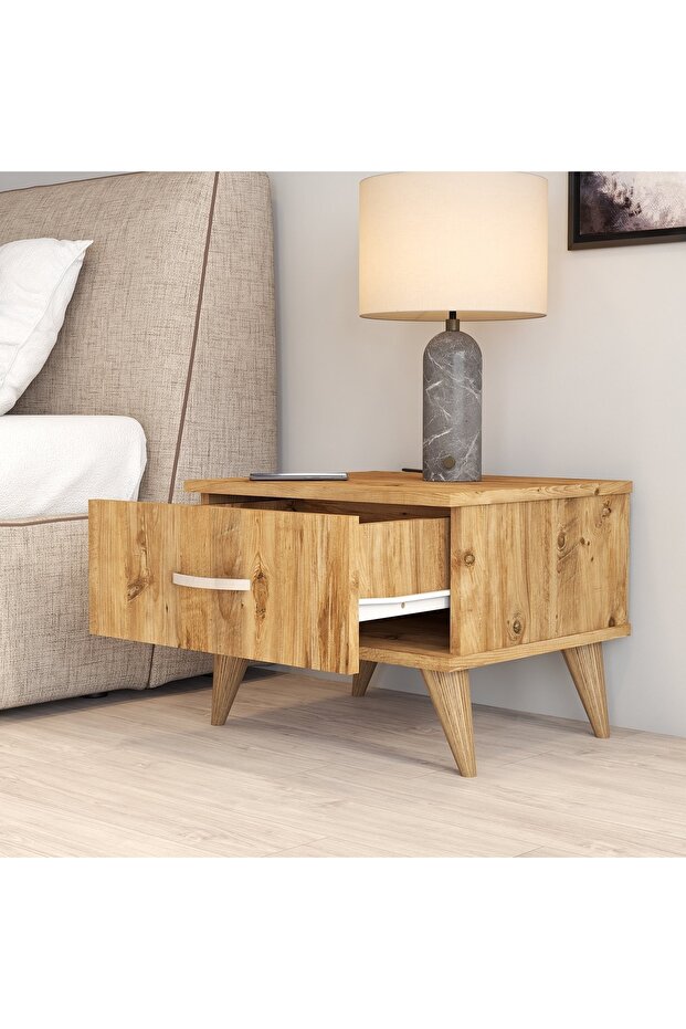 Komidin 1 Çekmeceli Çam - Kmd0102 - 2