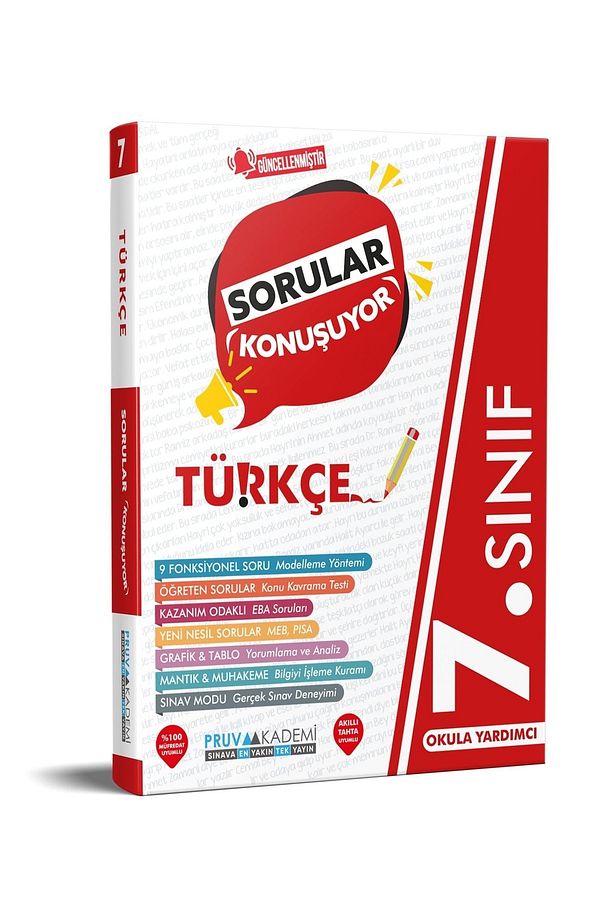 7 Sınıf Türkçe Soru Bankası Sorular Konuşuyor - 1