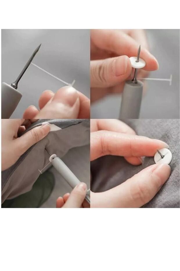 Yorgan Kılıfı Sabitleme Seti Nevresim Klips Takımı - 3