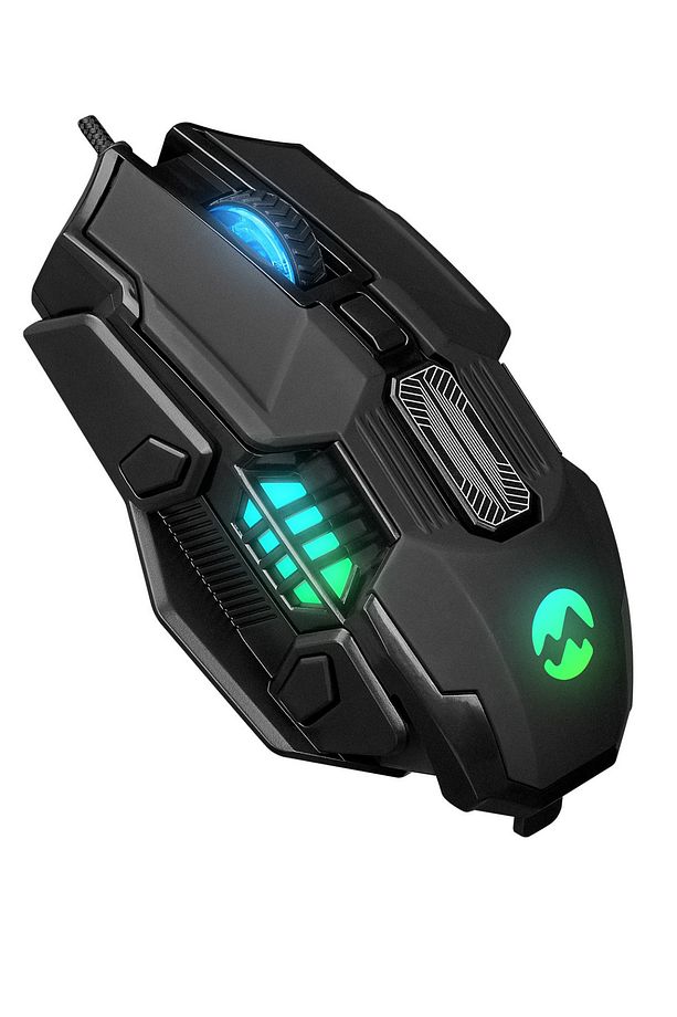Km-r44 Comrade Black Usb Gaming Led Keyboard Q Oyuncu Multimedia Headset Mouse Mousepad (PLUS SET) - 5