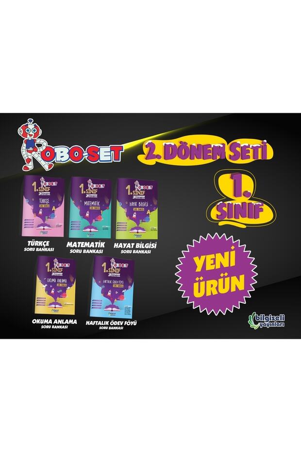 Bilgiseli 1.sınıf Roboset 2.dönem Seti - 1