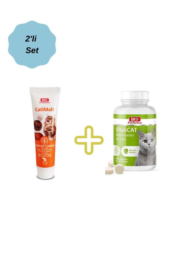 Set Vitalicat Multivitamin Cati Malt Paste - 2