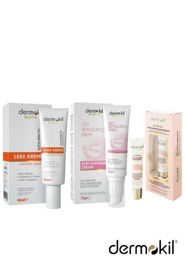 Cilt Beyazlatıcı Krem 75ml & Antı Spot Leke Kremi 60 ml & Göz Çevresi Kremi 15 ml - 2