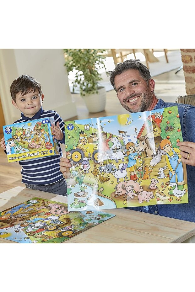Yeni Çiftlikte Kimler Var Puzzle - Who Is On The Farm - 3
