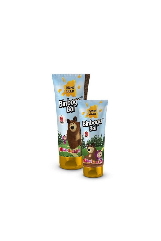 Maşa Ile Koca Ayı Çiçek Balı 40gr X12 (1 Kutu) - 2