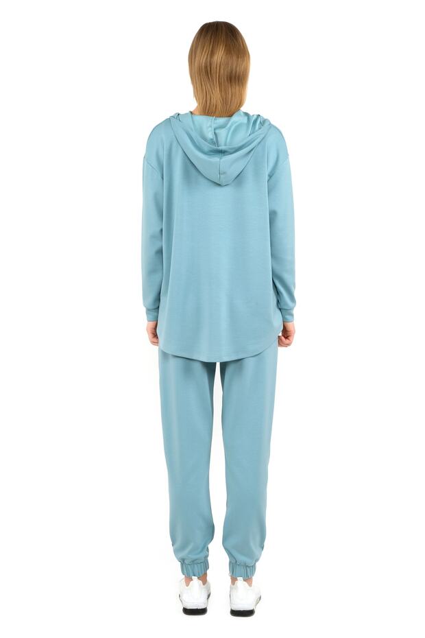 Scuba Oversize Comfort Kapüşonlu Sweatshirt - 5