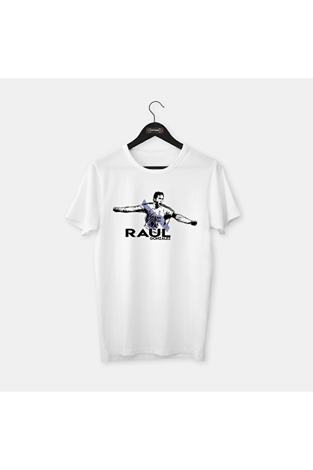 Raul Gonzalez II - Special Drawing Design Legends Series, Combed Cotton T-Shirt