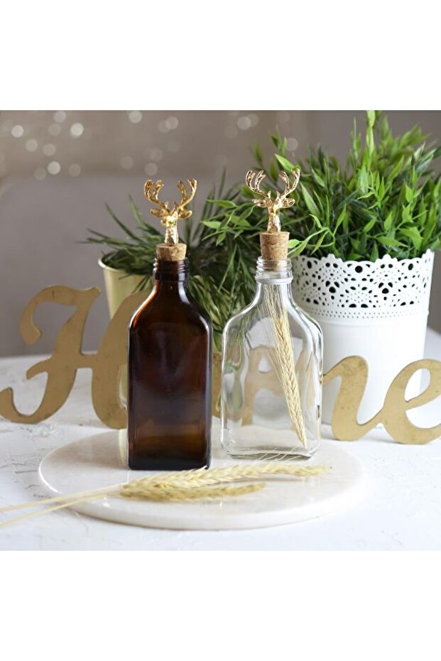 Altın Geyik 2'li Mantar Tıpa - 4