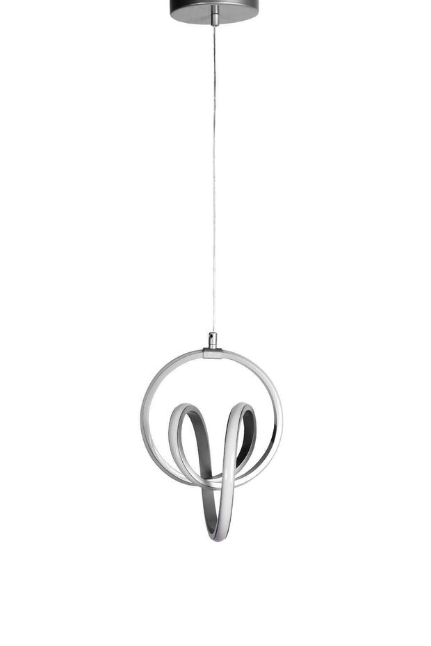 Sarkık Beyaz Led Avize - 1