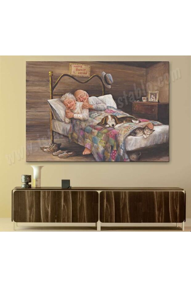 Srmr1 - Dianne Dengel - No Place Like Home Mutluluğun Resmi Kanvas Tablo - 1
