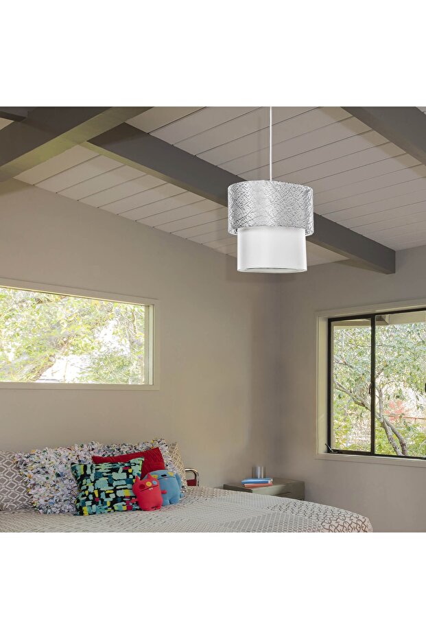 Modelight Monte Oval Gri Sarkıt - 1