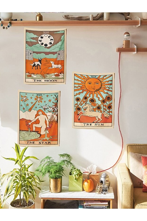 The Sun 3lü Duvar Halısı Seti - 1