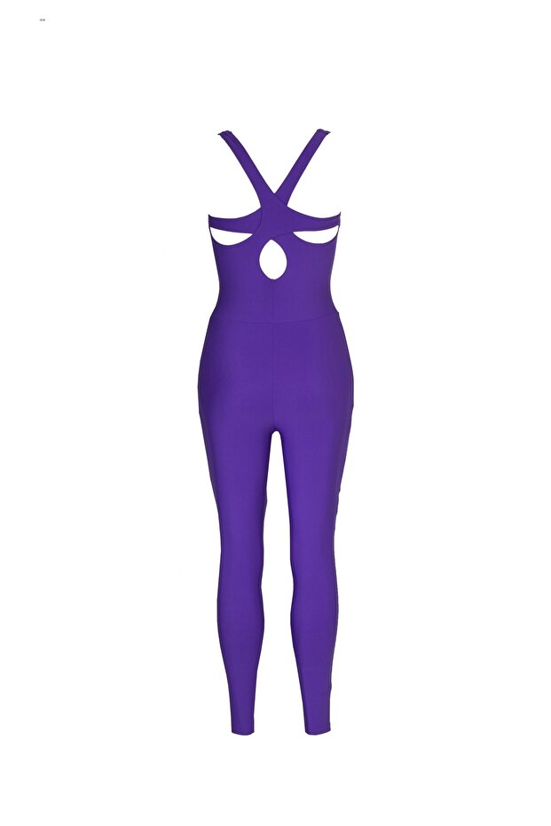 Mor Emma Yoga Tulumu - 6