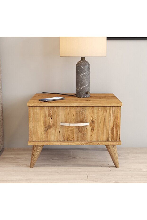 Komidin 1 Çekmeceli Çam - Kmd0102 - 3